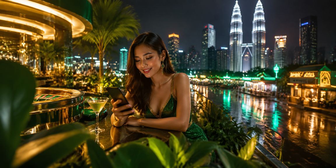 Pemain Kuala Lumpur menikmati permainan roulette dan jackpot di cashkingbet